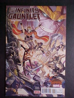 THE INFINITY GAUNTLET #4! THANOS! SECRET WARS! NM- 2015 MARVEL COMICS