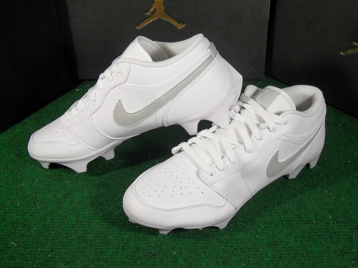 Nike Jordan 1 Vapor Edge Low 360 TD Football Cleats FJ6245 White