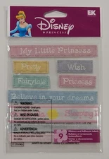 Disney Princess Scrapbooking Stickers & Ribbons EK Success