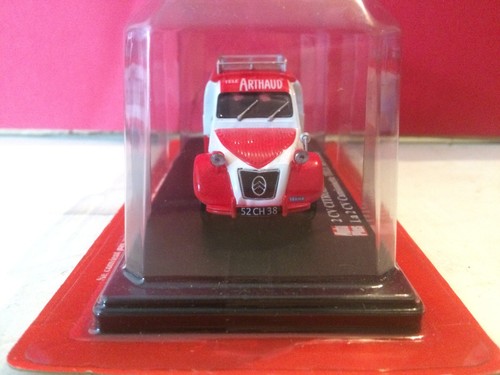AUTO PLUS SUPERBE CITROEN 2CV CAMIONNETTE TELE ARTHAUD 1/43 NEUF BLISTER G7 - Picture 2 of 4