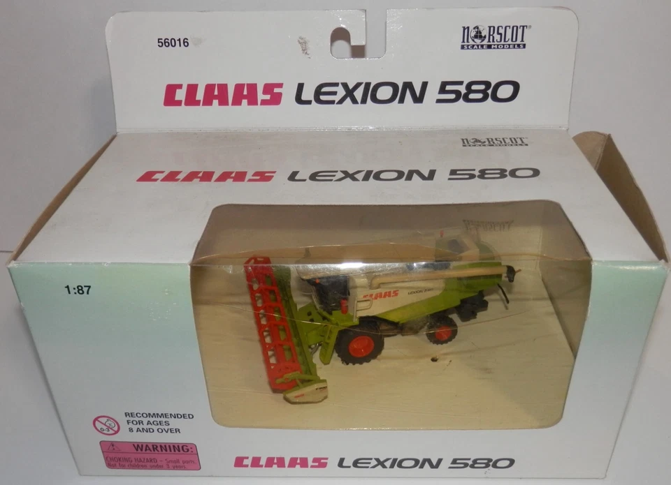 Cosechadora Norscot HO escala 1:87 Claas Lexion 580 #56016 Foto 4 de 4