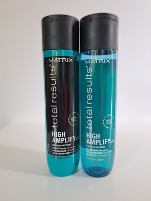 MATRIX Total Result High Amplify Protein Shampoo & Conditioner Duo 10.1 oz