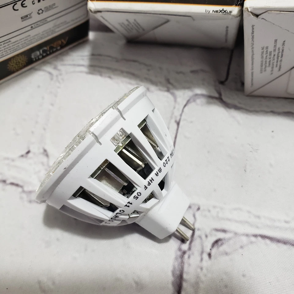 Array Lighting MR16 LED Bi-Pin 6.5 Watt Light Bulb Set Of 3 Dimmable GU 5.3 12V - Image 4 of 4