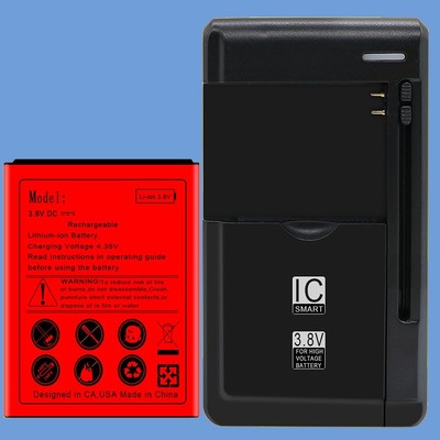 Long Endurance 2980mAh Durable Battery Charger f Samsung Galaxy S III Mini i819