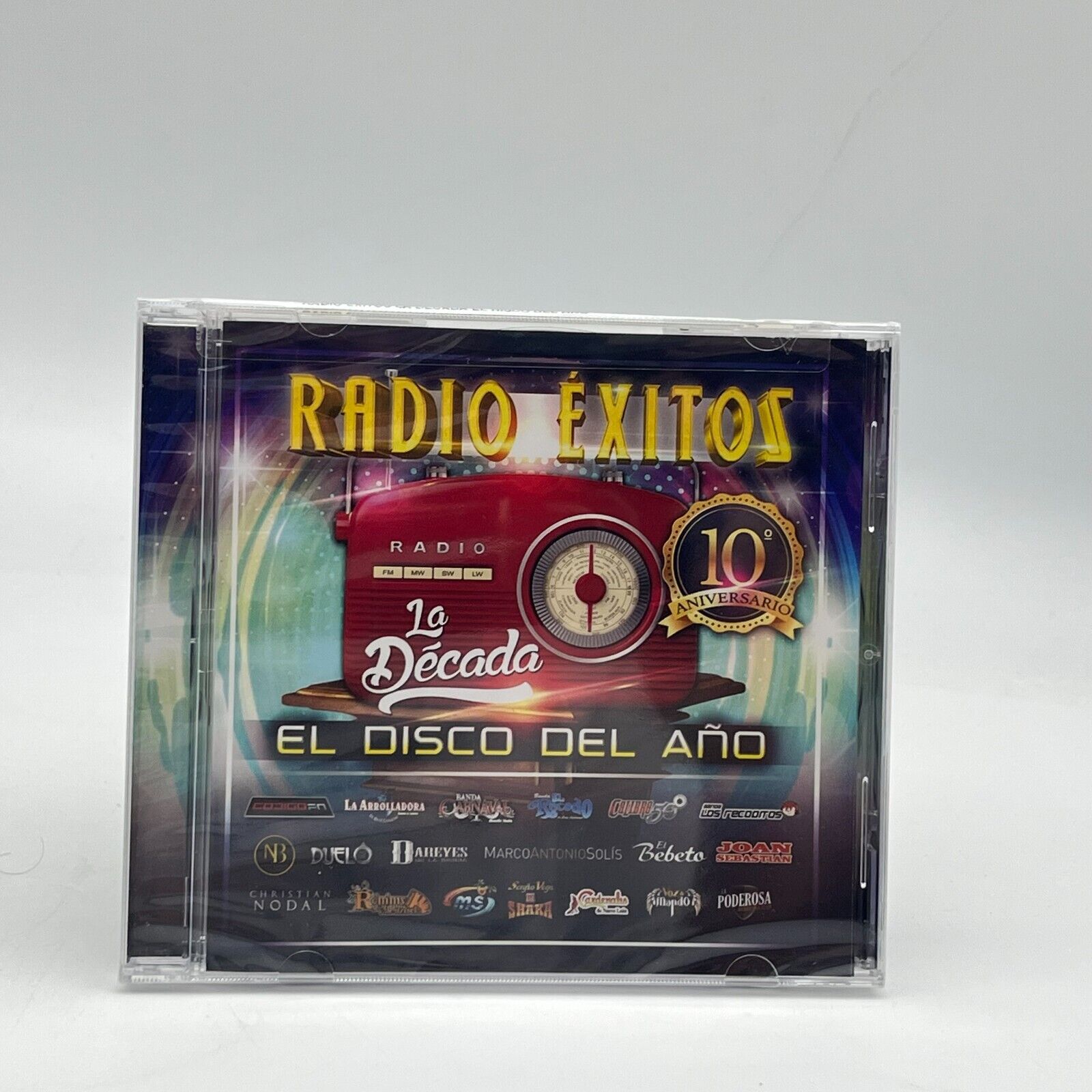 Various Artists - Radio Exitos. Louisiana Decada. El Disco Del Ano CD Album 2019