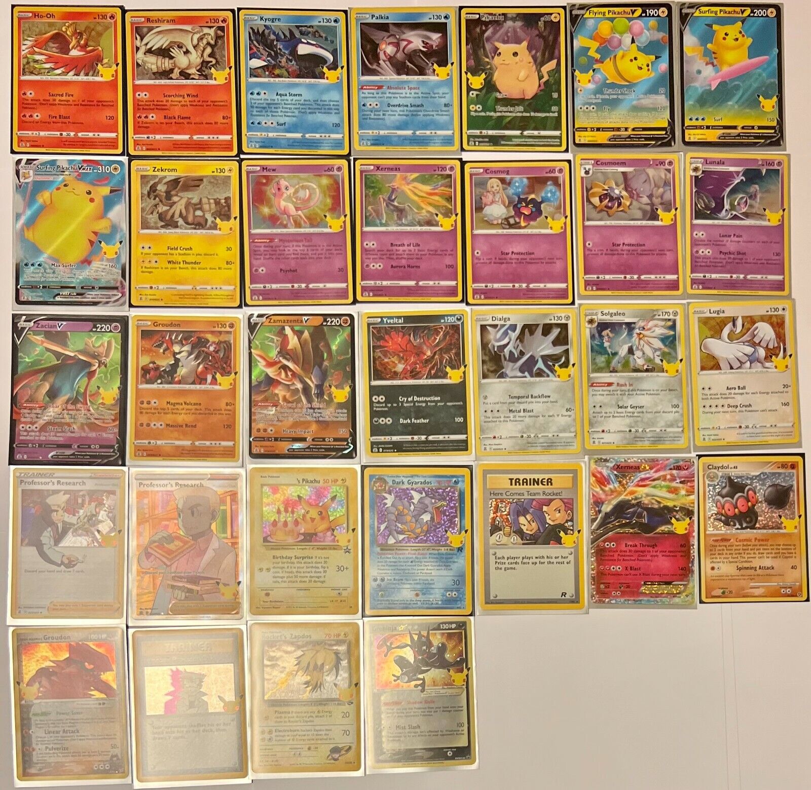 Pokemon Cards - 25th Anniversary Celebrations - Pack Fresh NM - Choose 1 or More