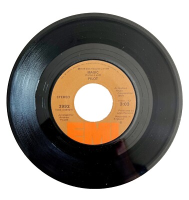 Pilot Magic Just Let Me Be 45 Single 1974 Vinyl Record 7'' 45BinE