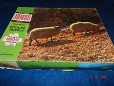 Vintage Tuco Jigsaw Puzzle Triple thick Rambouillet Beauties Sheep over 1000 pcs