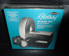 VINTAGE NOS SAWYER'S ROTOTRAY 100 SLIDE TRAY FOR 2 X 2 SLIDES