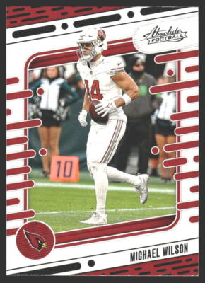 Michael Wilson #3 2024 Panini Absolute Arizona Cardinals