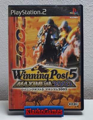 WINNING POST 5 MAXIMUM 2002  PS2 PlayStation 2 OVP+Anl.   NTSC-J  B4685