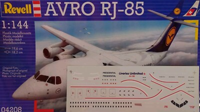 REVELL Avro RJ   85  1:144 + Presidential Decal 