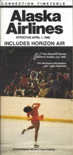 Alaska Airlines system timetable 4/1/90 [0123] Buy 4+ save 25%