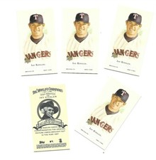 2006 Ian KInsler Lot RC Mini Allen & Ginter 4 base one AG Back SP Texas Rangers 