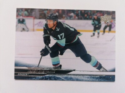 Traiding card JADEN SCHWARTZ SEATTLE KRAKEN 2024 /25 UPPERDECK SERIES 1 