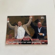 2018 Topps WWE Road To WrestleMania Kurt Angle  #44 Bronze