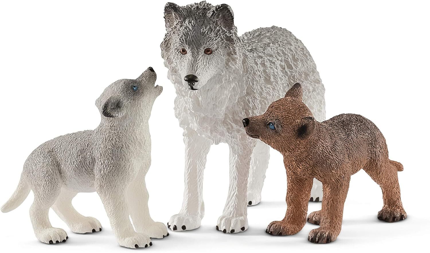 Schleich Wild Life, Realistic Woodland Animal Toys for Kids 3-Piece Set with Mot