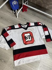Rare Vintage Pro Fit 80s Ottawa 67's Hockey Jersey Mens S 14 Anderson  Autograph