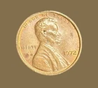 USA Lincoln Memorial Cent 1972
