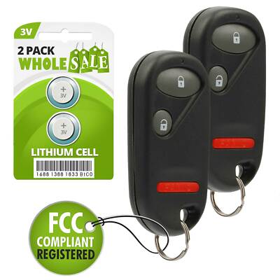 2 For 2005 2006 2007 2008 2009 2010 2011 Honda Element Keyless Remote Key Fob