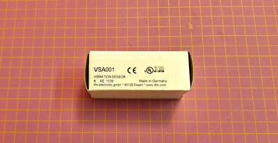 IFM Beschleunigungssensor VSA001 VIBRATION SENSOR Neu+OVP, 4021179219471