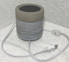 Electric Ceramic CWDB Wax Warmer Base Light Indicator Roll Switch Earth Tones.