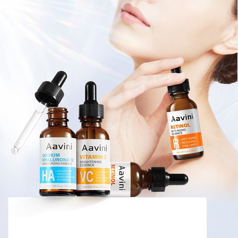 Whitening Face Serum Set Dark Spot Remover Retinol Vitamin C Firming Skin Care