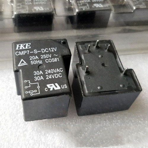 2 Relais De Puissance HKE 12VDC 30A - 7 Broches - CMA4-S-C - Pour Applications électriques Robustes