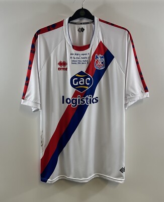 Crystal Palace Mark Bright Legends Matchworn Popovic Football