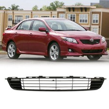 Black Factory Style Front Usa Bumper Lower Grille Fits Toyota Corolla 2009 2010
