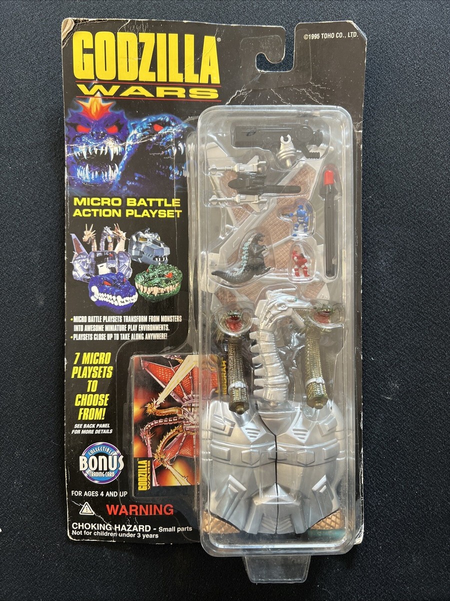 Godzilla Wars VS G-Force Mecha King Ghidorah Micro Playset Sealed