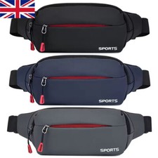 Waist Bum Bag Waterproof Men Women Festival Travel Money Running Belt Pack