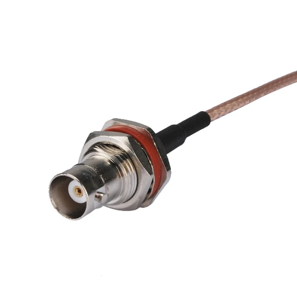 BNC Jack female bulkhead to FME plug RF pigtail cable RG316 15cm for Wireless - Image 2 of 3