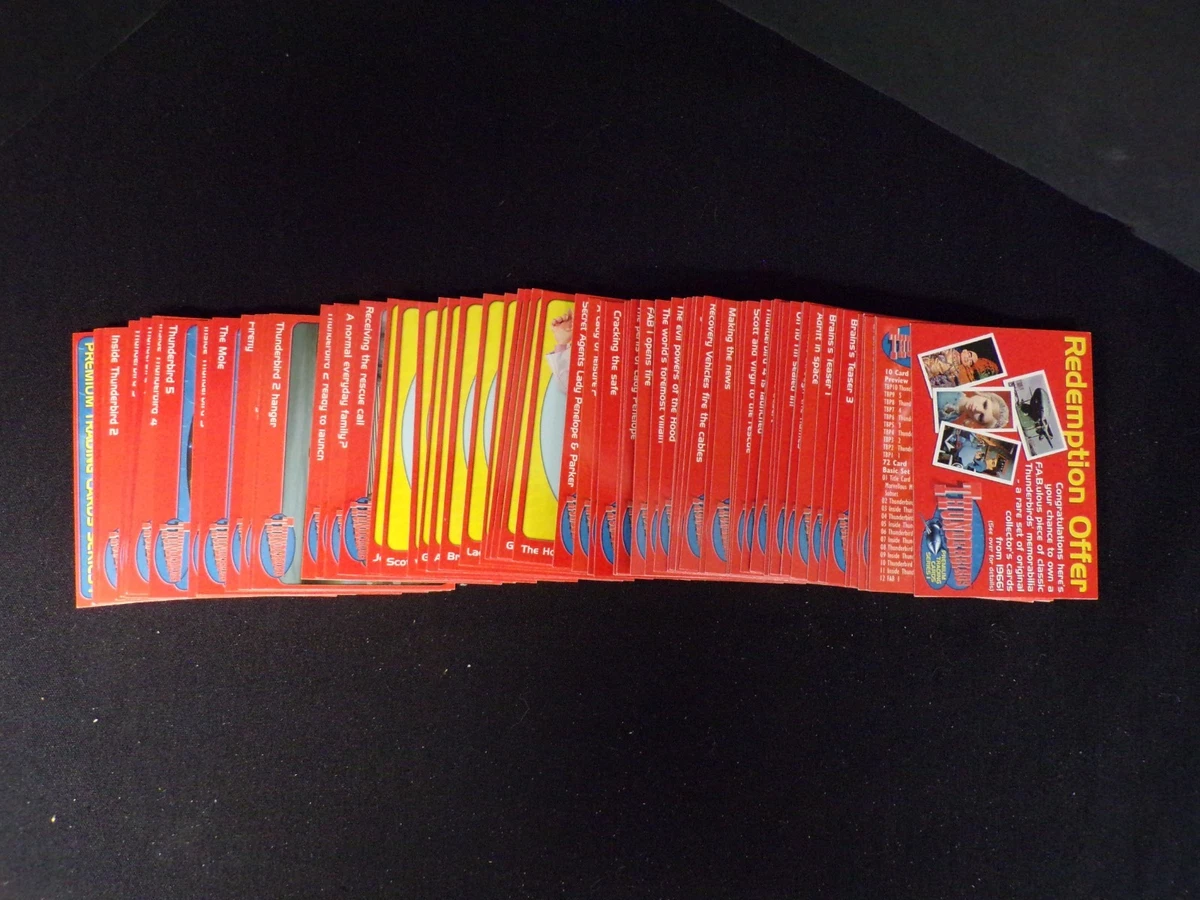 Thunderbirds Collectable Trading Card Sets for sale | eBay