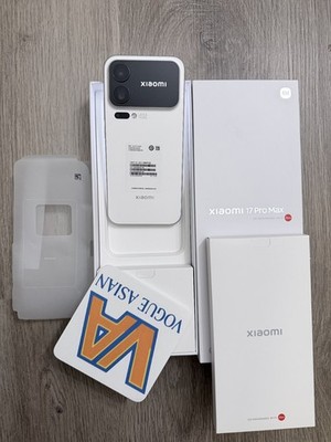 Original Xiaomi 17 Pro Max 512GB 16GB White China Model Unlocked GSM
