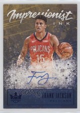 2019-20 Panini Court Kings Impressionist Ink Jade 8/25 Frank Jackson Auto 11pj
