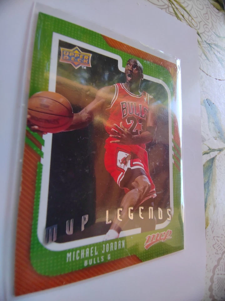 Michael Jordan MVP Legend Carte Basketball Nba Upper Deck 2008-09 - Photo 3/4