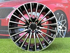 4 x 19 Inch 5x112 New E63 AMG Style Schwarz Poliert Räder : Passend Für Mercedes