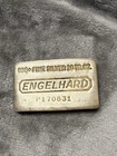 10 Troy Ounce (Oz) Engelhard .999 Fine Silver Bar SN  # P170831