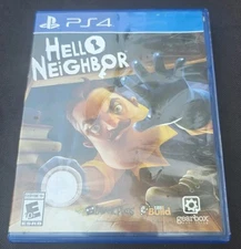 Hello Neighbor (Sony PlayStation 4, PS4, 2018) Fast Shipping!  Very Good