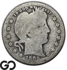 1909-O Barber Quarter