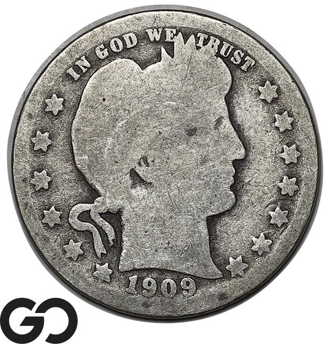 1909-O Barber Quarter