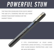 Streetwise 25,000,000 Volts Tactical Stun Pen - Compact Self Defense Tool