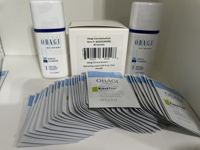 Obagi  X 2 Gentle Cleanser ( 4 Oz ) + Obagi 40x2 Ml ( 80 Ml ) Hydrating Cream