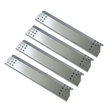 Direct Store Parts DP130 (4-Pack) Stainless Steel Heat Shield 14 9/16" x 3 3/...