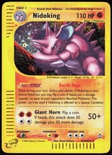 Nidoking - H18/H32 - Pokemon Aquapolis Holo Rare Card NM on eBay
