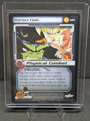 DBZ Dragon Ball Z GB8 Warriors Clash FOIL LIMITED CCG Capsule Corp Power HP