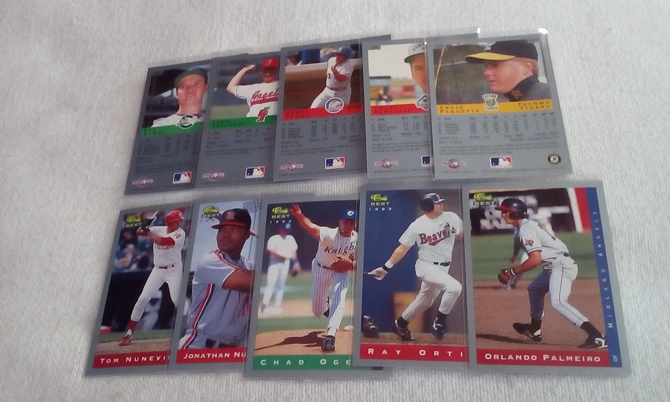 1993 Classic/Best Baseball 200-300 part. set  Pick cards that you may want/need. - Image 4 of 4