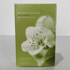 Bath & Body Works Pear Blossom Eau De Toilette Spray Perfume 1.7 Fl Oz