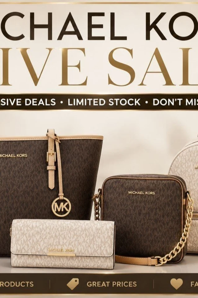 🔥 Michael Kors LIVE: Luxury Deals You Don’t Want to Miss!